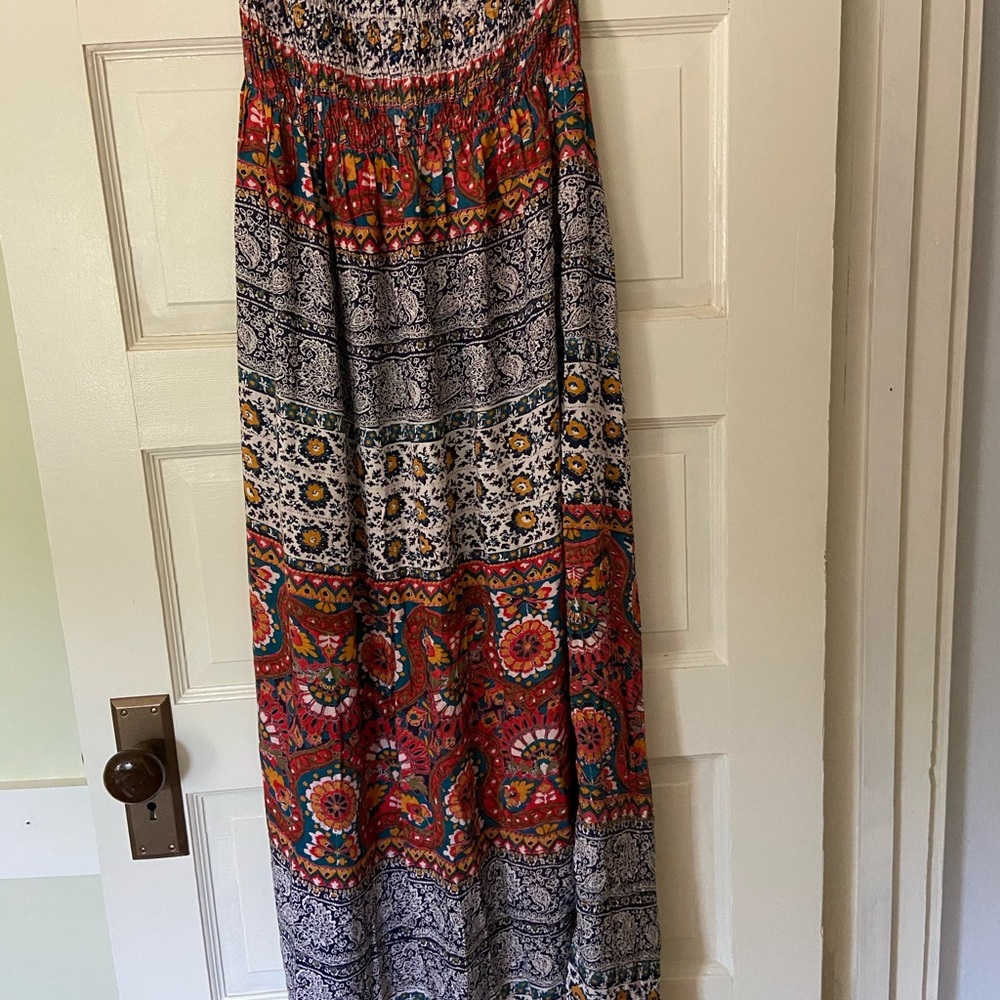 Strapless summer maxi - Picture 2 of 2